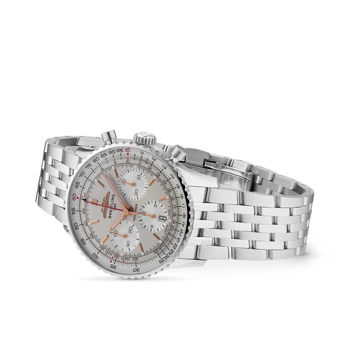Breitling Navitimer B01 Chronograph 41 Uhr aus Edelstahl AB0139211G1A1 – Bild 2