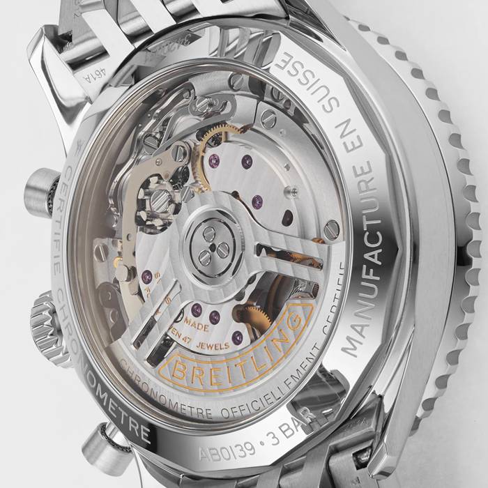 Breitling Navitimer B01 Chronograph 41 Uhr aus Edelstahl AB0139211G1A1 – Bild 4