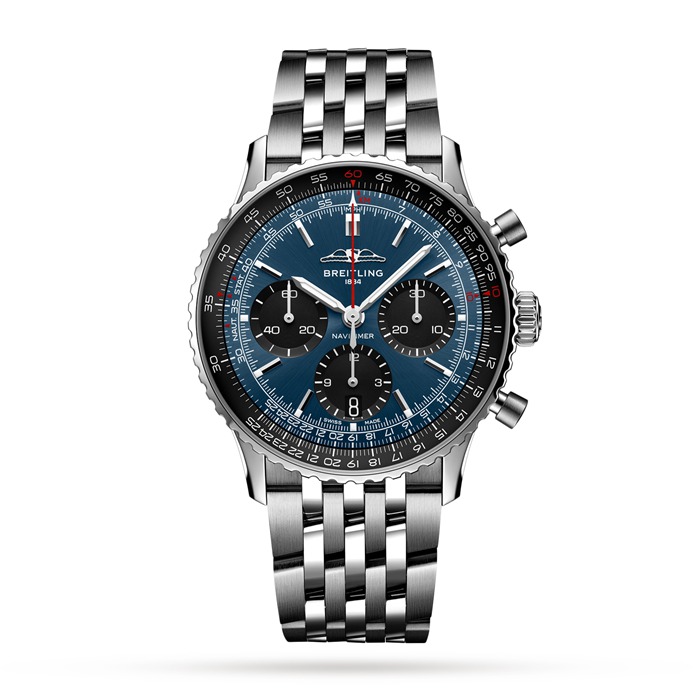 Breitling Navitimer B01 Chronograph 41 Uhr aus Edelstahl AB0139241C1A1