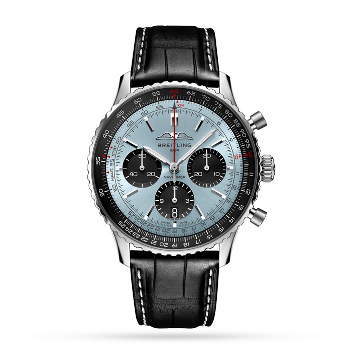 Breitling Navitimer B01 Chronograph 43 Blau Uhr AB0138241C1P1
