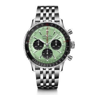 Breitling Navitimer B01 Chronograph 43 Edelstahl Mint Uhr AB0138241L1A1