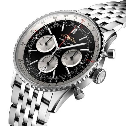Breitling Navitimer B01 Chronograph 43 Schwarz Uhr AB0138211B1A1 – Bild 2