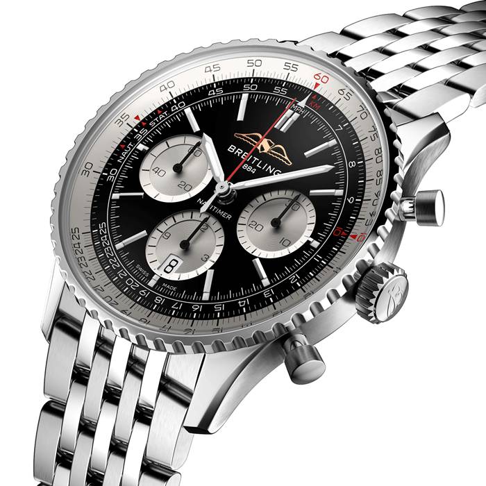 Breitling Navitimer B01 Chronograph 43 Schwarz Uhr AB0138211B1A1 – Bild 2