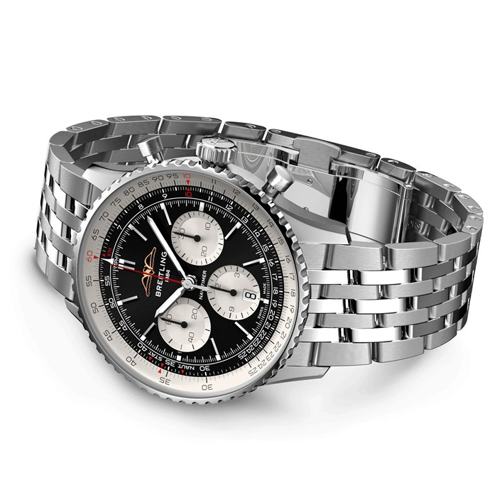 Breitling Navitimer B01 Chronograph 43 Schwarz Uhr AB0138211B1A1 – Bild 3