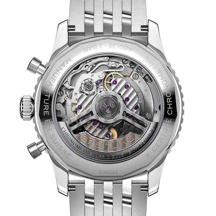 Breitling Navitimer B01 Chronograph 43 Schwarz Uhr AB0138211B1A1 – Bild 4