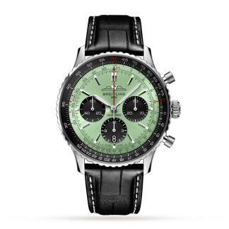Breitling Navitimer B01 Chronograph 43mm neuwertig Uhr AB0138241L1P1