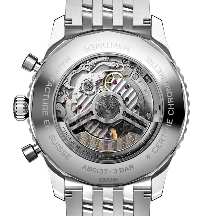 Breitling Navitimer B01 Chronograph 46 Uhr aus Edelstahl AB0137241L1A1 – Bild 4