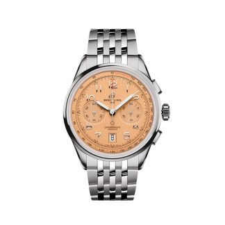 Breitling Premier B01 Chronograph 42mm Herrenuhr Kupfer Edelstahl AB0145331K1A1