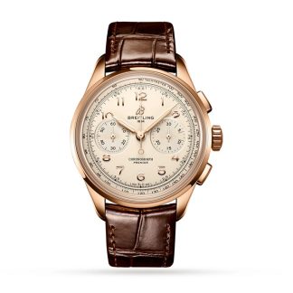 Breitling Premier B09 Chronograph 40 18k Rotgold Uhr RB0930371G1P1