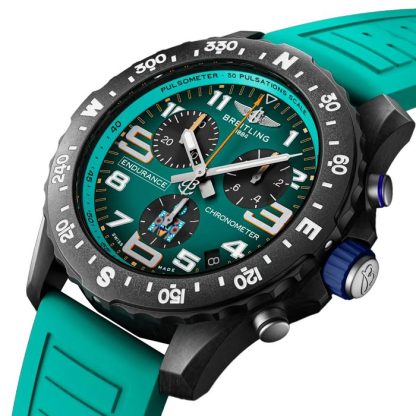 Breitling Professional Endurance Pro IRONMAN® 70.3 Weltmeisterschaft 2025 Limitierte Auflage Quarz 44mm Herrenuhr Türkis X823101K1C1S1 – Bild 2