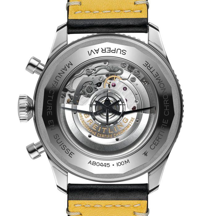 Breitling Super AVI B04 Chronograph GMT 46 Hommage an Vought F4U Corsair Uhr AB04451A1C1X1 – Bild 2