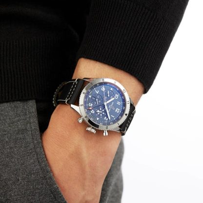 Breitling Super AVI B04 Chronograph GMT 46 Hommage an Vought F4U Corsair Uhr AB04451A1C1X1 – Bild 3