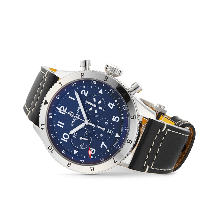 Breitling Super AVI B04 Chronograph GMT 46 Hommage an Vought F4U Corsair Uhr AB04451A1C1X1 – Bild 4