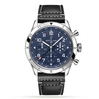 Breitling Super AVI B04 Chronograph GMT 46 Hommage an Vought F4U Corsair Uhr AB04451A1C1X1