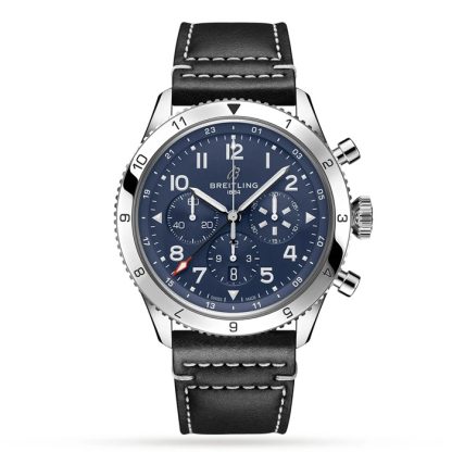 Breitling Super AVI B04 Chronograph GMT 46 Hommage an Vought F4U Corsair Uhr AB04451A1C1X1
