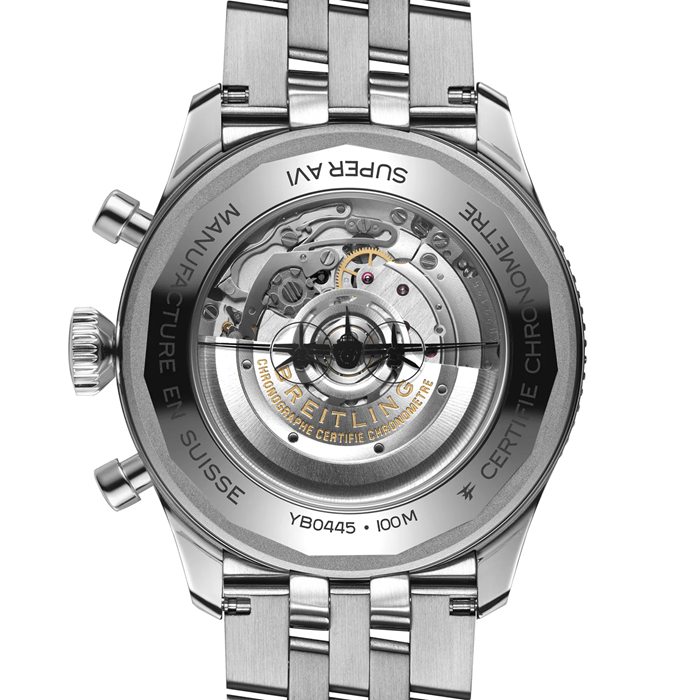 Breitling Super AVI B04 Chronograph GMT 46 Mosquito Uhr YB04451A1B1A1 – Bild 4