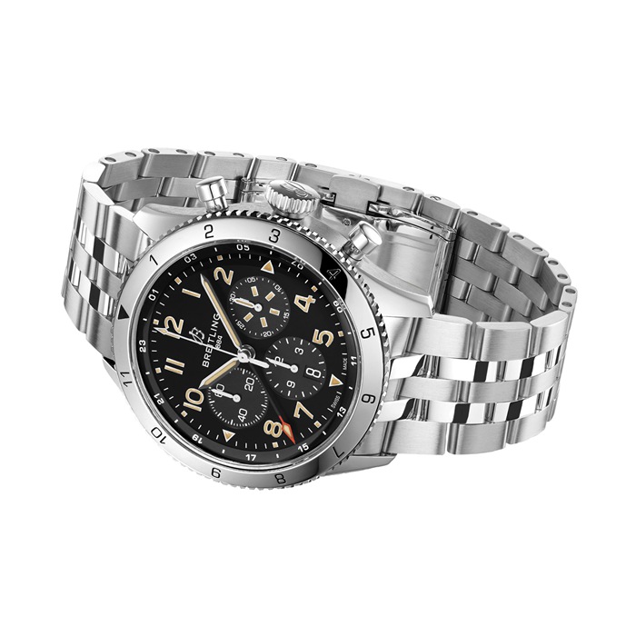 Breitling Super AVI B04 Chronograph GMT 46 P-51 Mustang Uhr AB04453A1B1A1 – Bild 3