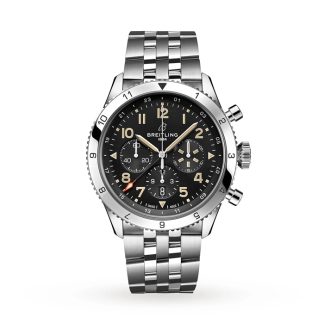Breitling Super AVI B04 Chronograph GMT 46 P-51 Mustang Uhr AB04453A1B1A1