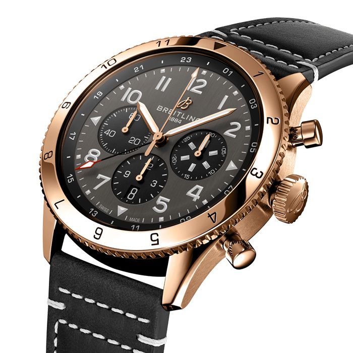 Breitling Super AVI B04 Chronograph GMT 46 P-51 Mustang Uhr RB04451A1B1X1 – Bild 2