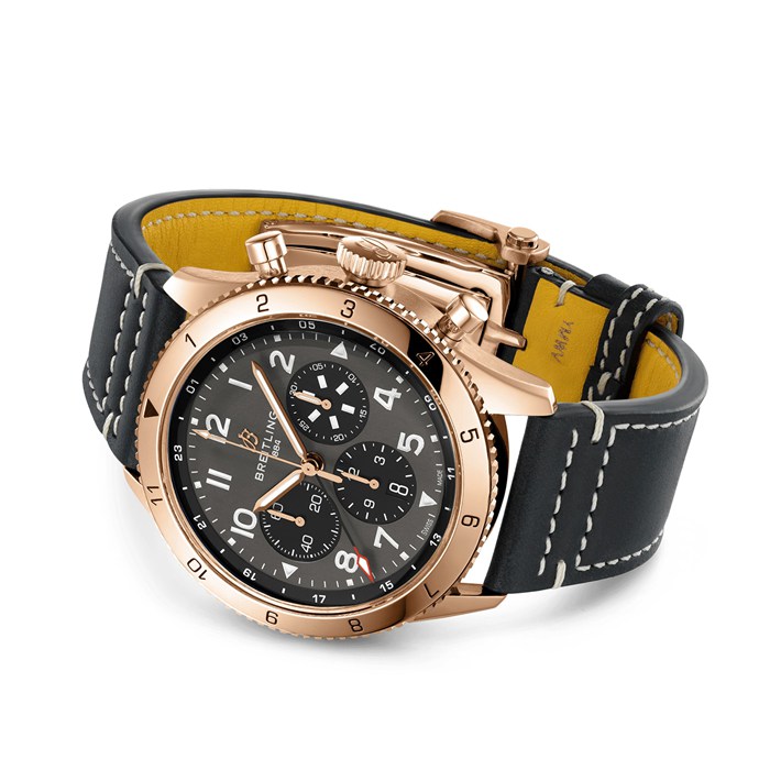 Breitling Super AVI B04 Chronograph GMT 46 P-51 Mustang Uhr RB04451A1B1X1 – Bild 3