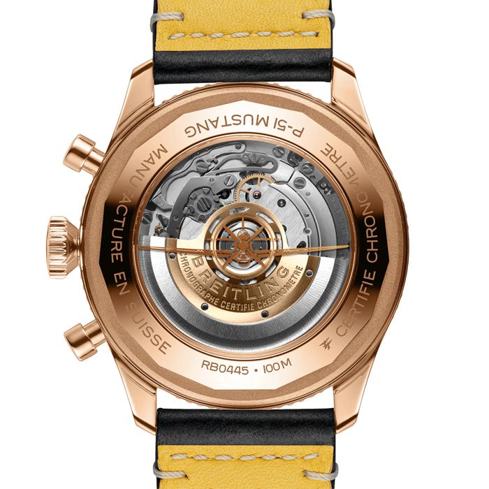 Breitling Super AVI B04 Chronograph GMT 46 P-51 Mustang Uhr RB04451A1B1X1 – Bild 4