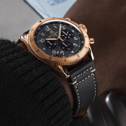 Breitling Super AVI B04 Chronograph GMT 46 P-51 Mustang Uhr RB04451A1B1X1 – Bild 5
