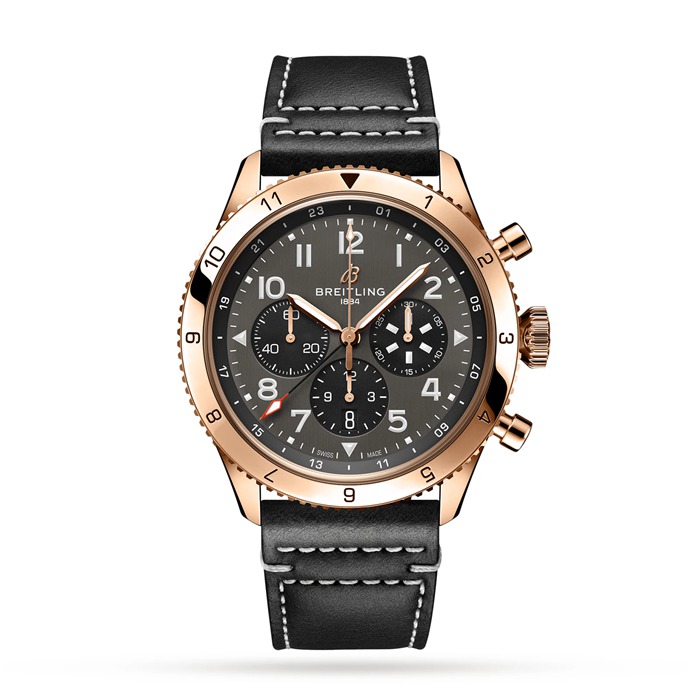 Breitling Super AVI B04 Chronograph GMT 46 P-51 Mustang Uhr RB04451A1B1X1
