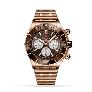 Breitling Super Chronomat B01 44 18k Rotgold Uhr RB0136E31Q1R1