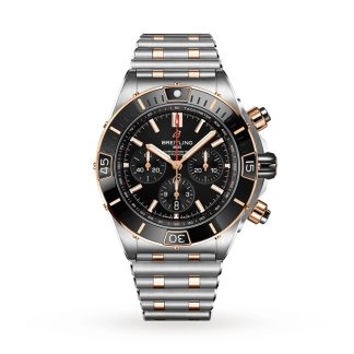 Breitling Super Chronomat B01 44 Edelstahl & 18k Rotgold Uhr UB0136251B1U1