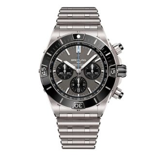 Breitling Super Chronomat B01 44mm Herrenuhr Grau Titan EB0136251M1E1