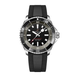 Breitling Superocean 42mm UK Edition Herrenuhr Grau Kautschuk A173757A1B1S1