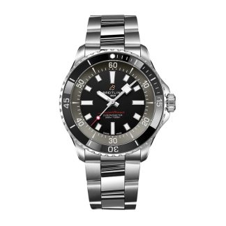 Breitling Superocean 42mm UK Edition Herrenuhr grau Edelstahl A173757A1B1A1