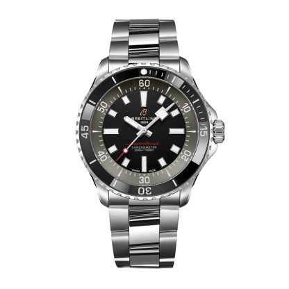Breitling Superocean 42mm UK Edition Herrenuhr grau Edelstahl A173757A1B1A1