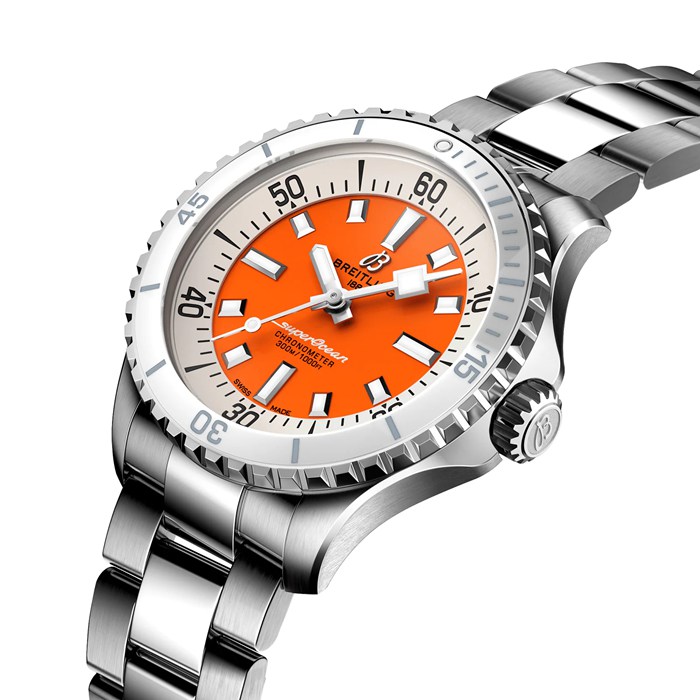 Breitling Superocean Automatic 36 Edelstahl Uhr A17377211O1A1 – Bild 3