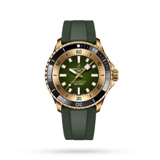 Breitling Superocean Automatic 42 Bronze Kautschukband Uhr N17375201L1S1