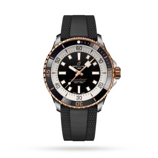 Breitling Superocean Automatic 42 Edelstahl & 18k Rotgold Uhr U17375211B1S1
