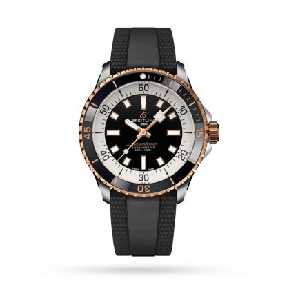 Breitling Superocean Automatic 42 Edelstahl & 18k Rotgold Uhr U17375211B1S1
