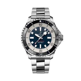 Breitling Superocean Automatic 44 Edelstahl Blau Uhr A17376211C1A1