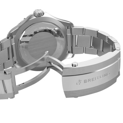 Breitling Superocean Automatic 44 Edelstahl Blau Uhr A17376211C1A1 – Bild 5