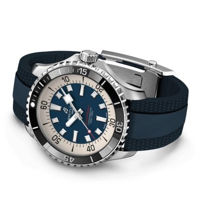 Breitling Superocean Automatic 44 Edelstahl Kautschukarmbanduhr A17376211C1S1 – Bild 4