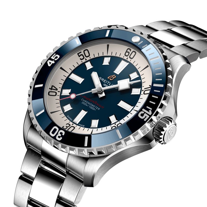 Breitling Superocean Automatic 46 Edelstahl Uhr A17378E71C1A1 – Bild 2