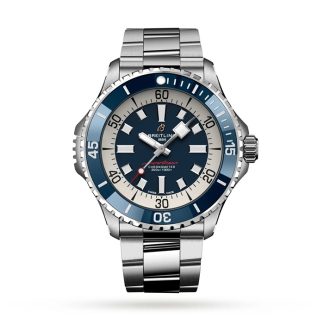 Breitling Superocean Automatic 46 Edelstahl Uhr A17378E71C1A1
