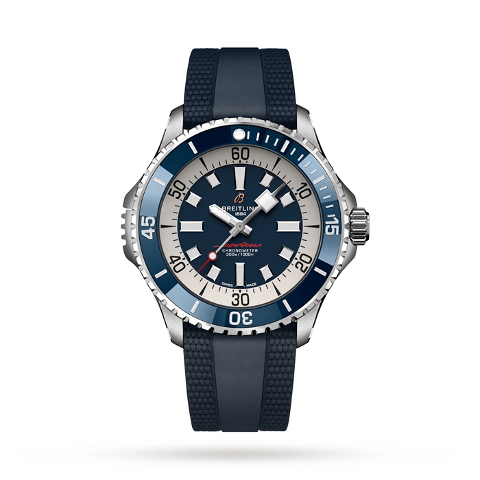 Breitling Superocean Automatic 46 Edelstahl Uhr A17378E71C1S1