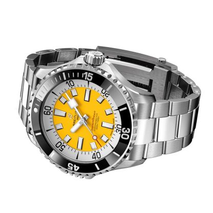 Breitling Superocean Automatic Code Yellow UK Edition 46mm Herrenuhr Gelb A173781A1I1A1 – Bild 4