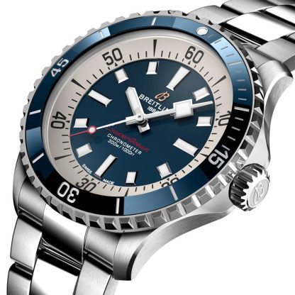 Breitling Superocean Automatik 42 Edelstahl Uhr A17375E71C1A1 – Bild 3