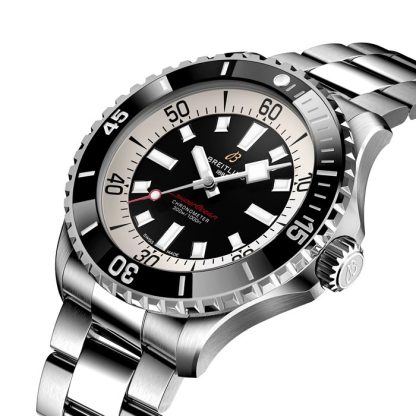 Breitling Superocean Automatik 46 Edelstahl Uhr A17378211B1A1 – Bild 2
