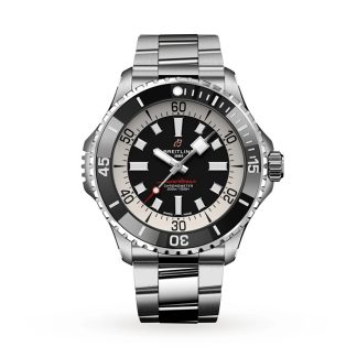 Breitling Superocean Automatik 46 Edelstahl Uhr A17378211B1A1