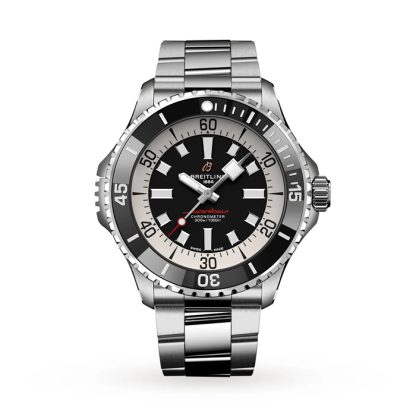 Breitling Superocean Automatik 46 Edelstahl Uhr A17378211B1A1