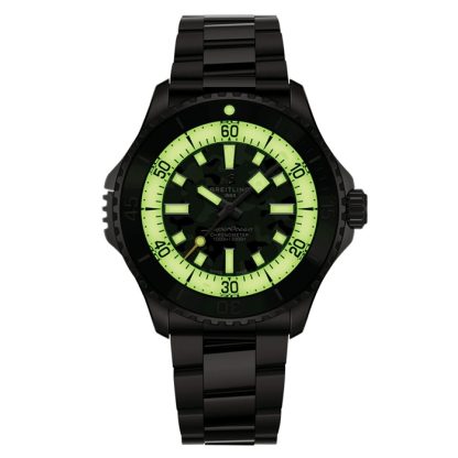 Breitling Superocean Automatische Super Diver 46mm Herrenuhr Grün E10379D31L1E1 – Bild 5