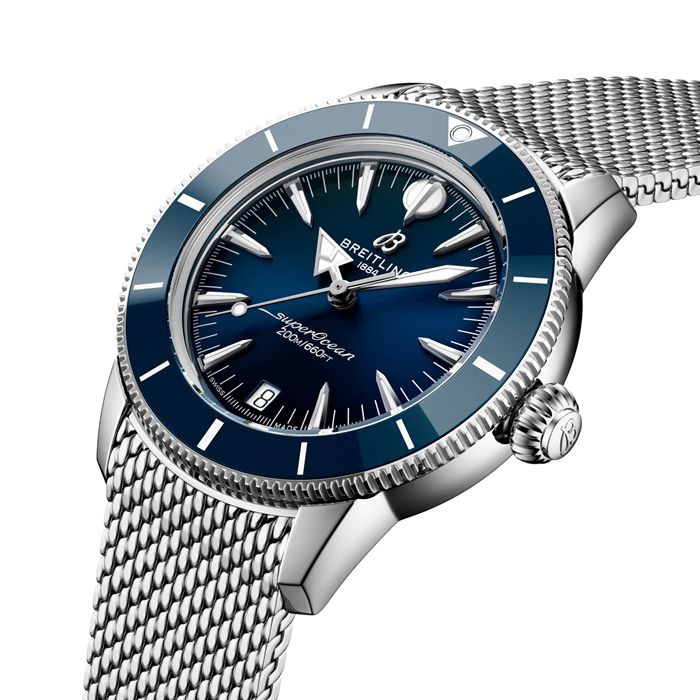 Breitling Superocean Heritage Automatik 36mm Unisex Uhr Blau A10390161C1A1 – Bild 3